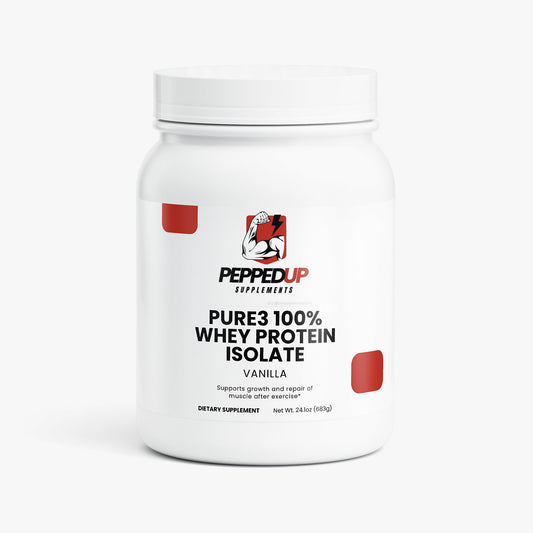 Pure3 100% Whey Protein Isolate (Vanilla)
