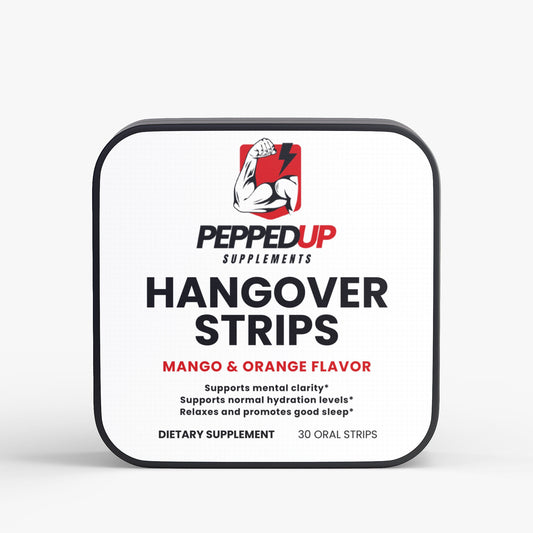 Hangover Strips – Mango & Orange Flavor | Recovery, Hydration & Clarity Support