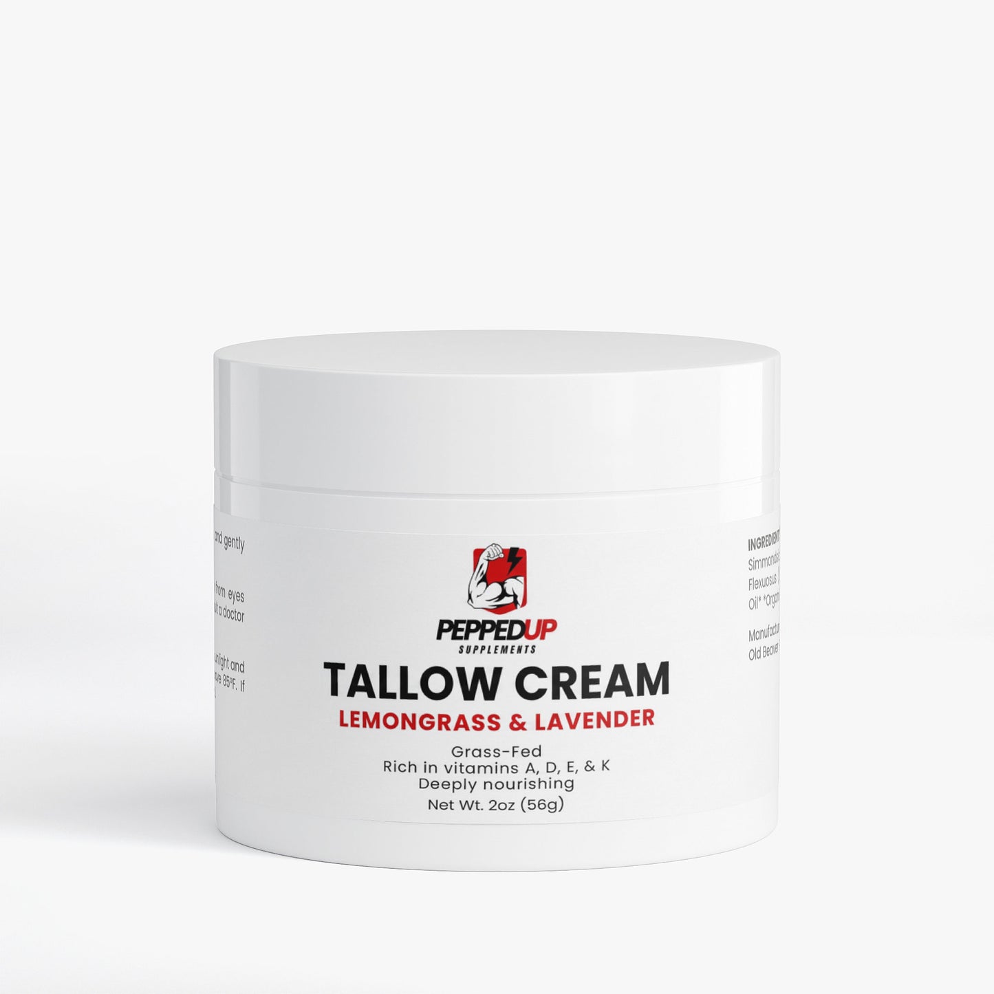 Tallow Cream Lemongrass & Lavender